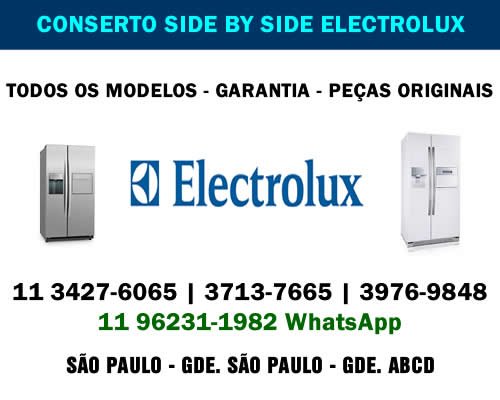 Conserto side by side Electrolux