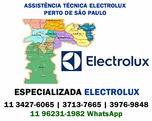 Assistência técnica Electrolux perto de São Paulo